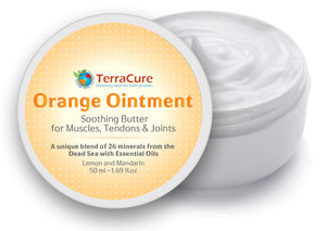 TerraCure Orange Ointment Container